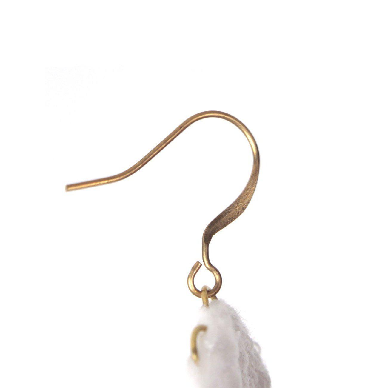 Full Circle Woven Earrings - Thailand Jewelry La Vie Bien Full Circle Woven Earrings - Thailand