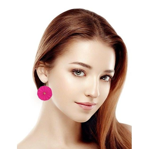 Full Circle Woven Earrings - Thailand Jewelry La Vie Bien Full Circle Woven Earrings - Thailand
