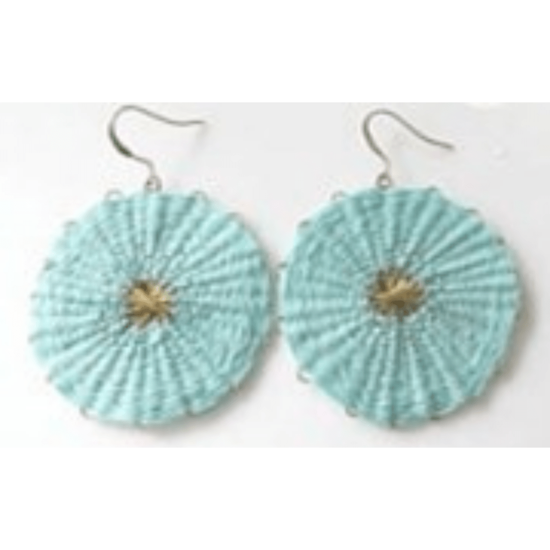 Full Circle Woven Earrings - Thailand Jewelry La Vie Bien Full Circle Woven Earrings - Thailand