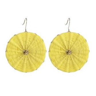 Full Circle Woven Earrings - Thailand Jewelry La Vie Bien Full Circle Woven Earrings - Thailand
