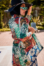 Full Coverage Hijab Swimsuit R2301 Covered Burkini Swimwear La Vie Bien Full Coverage Hijab Swimsuit R2301