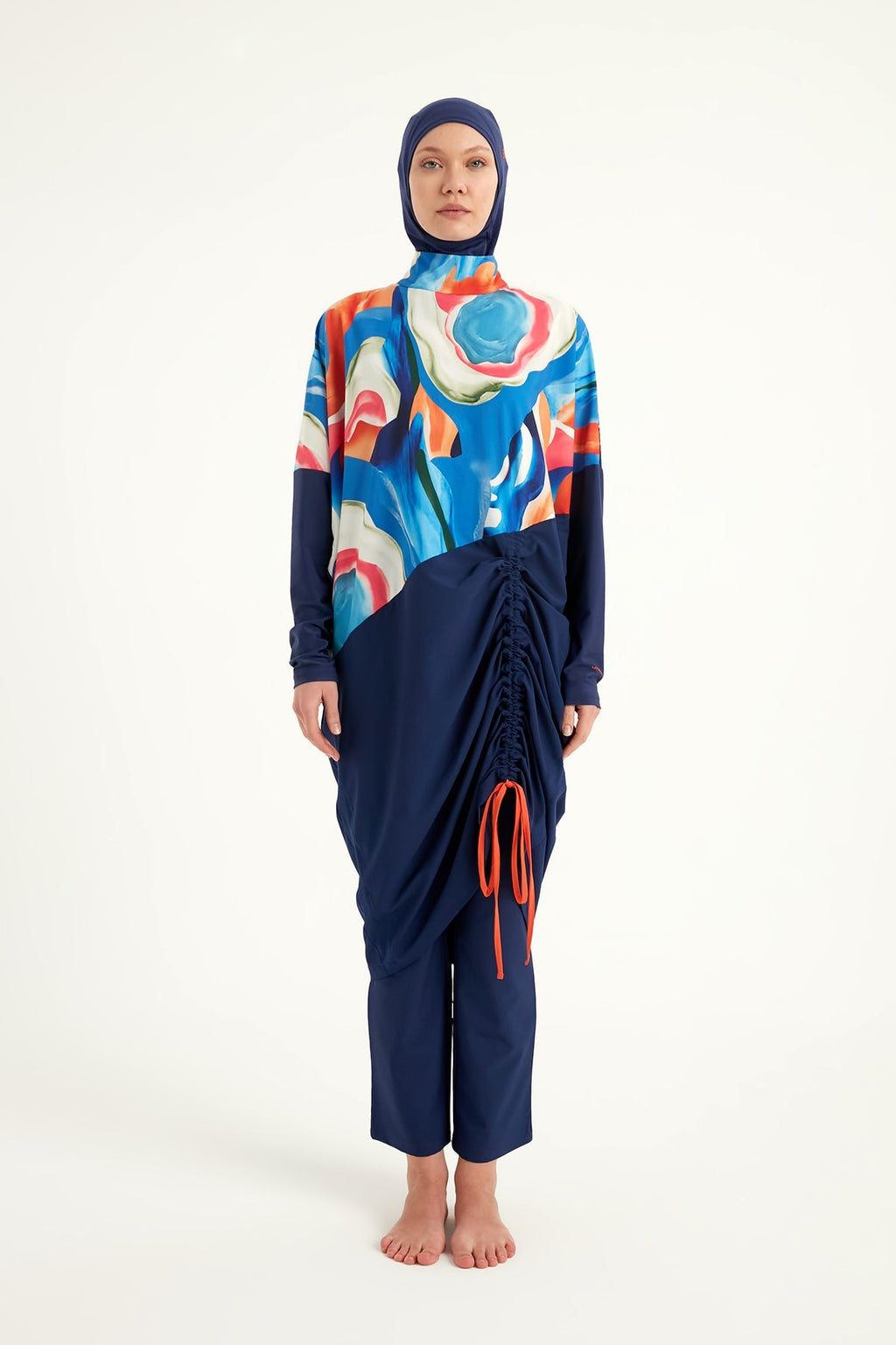 Full Coverage Modest Burkini – Islamic Swimwear Set for Women M2515 Covered Burkini Swimwear La Vie Bien Full Coverage Modest Burkini – Islamic Swimwear Set for Women M2515