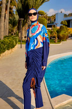 Full Coverage Modest Burkini – Islamic Swimwear Set for Women M2515 Covered Burkini Swimwear La Vie Bien Full Coverage Modest Burkini – Islamic Swimwear Set for Women M2515