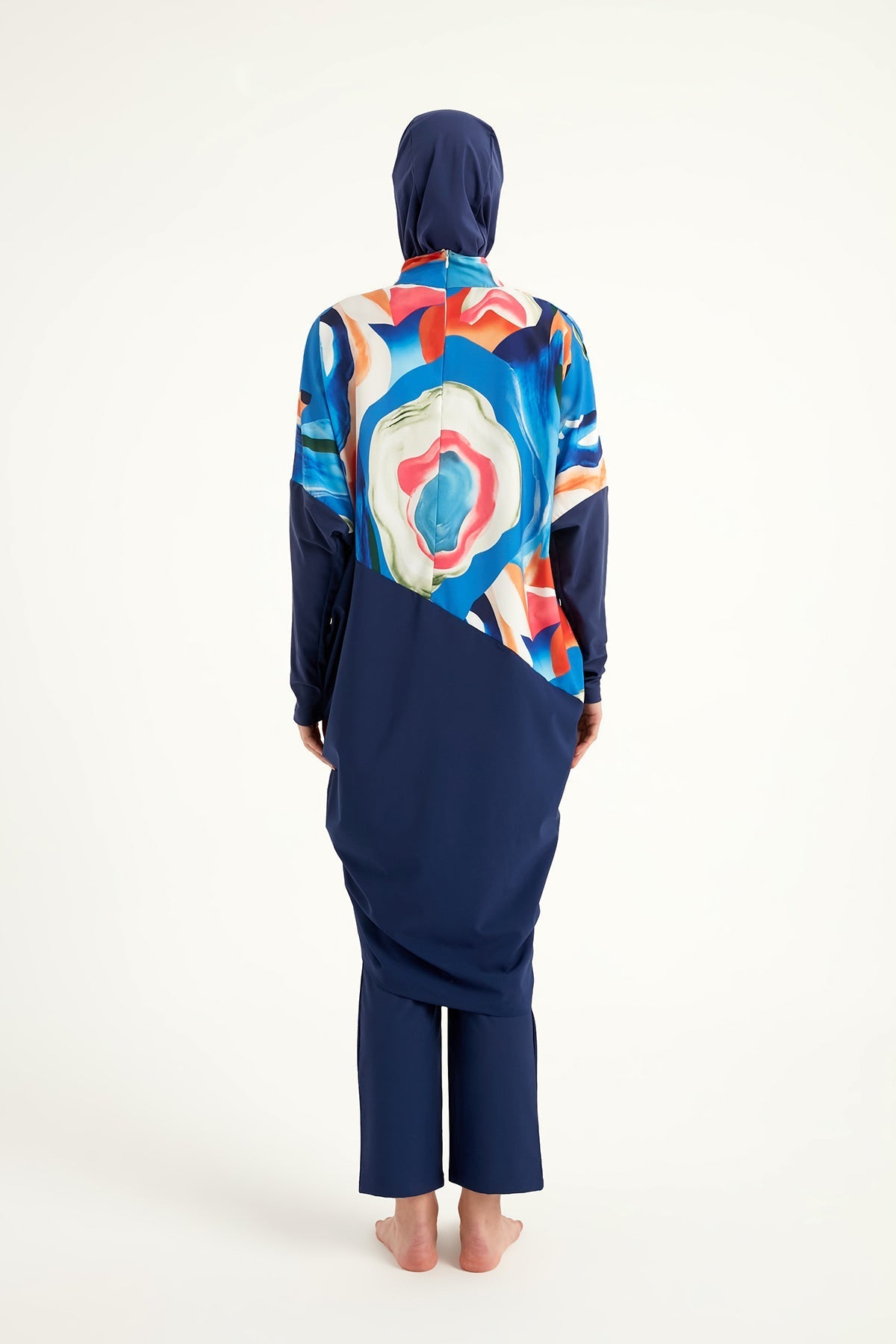 Full Coverage Modest Burkini – Islamic Swimwear Set for Women M2515 Covered Burkini Swimwear La Vie Bien Full Coverage Modest Burkini – Islamic Swimwear Set for Women M2515