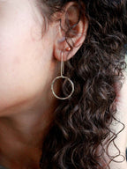 Full Moon Drop Earrings by Fair Anita