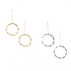 Full Moon Drop Earrings by Fair Anita