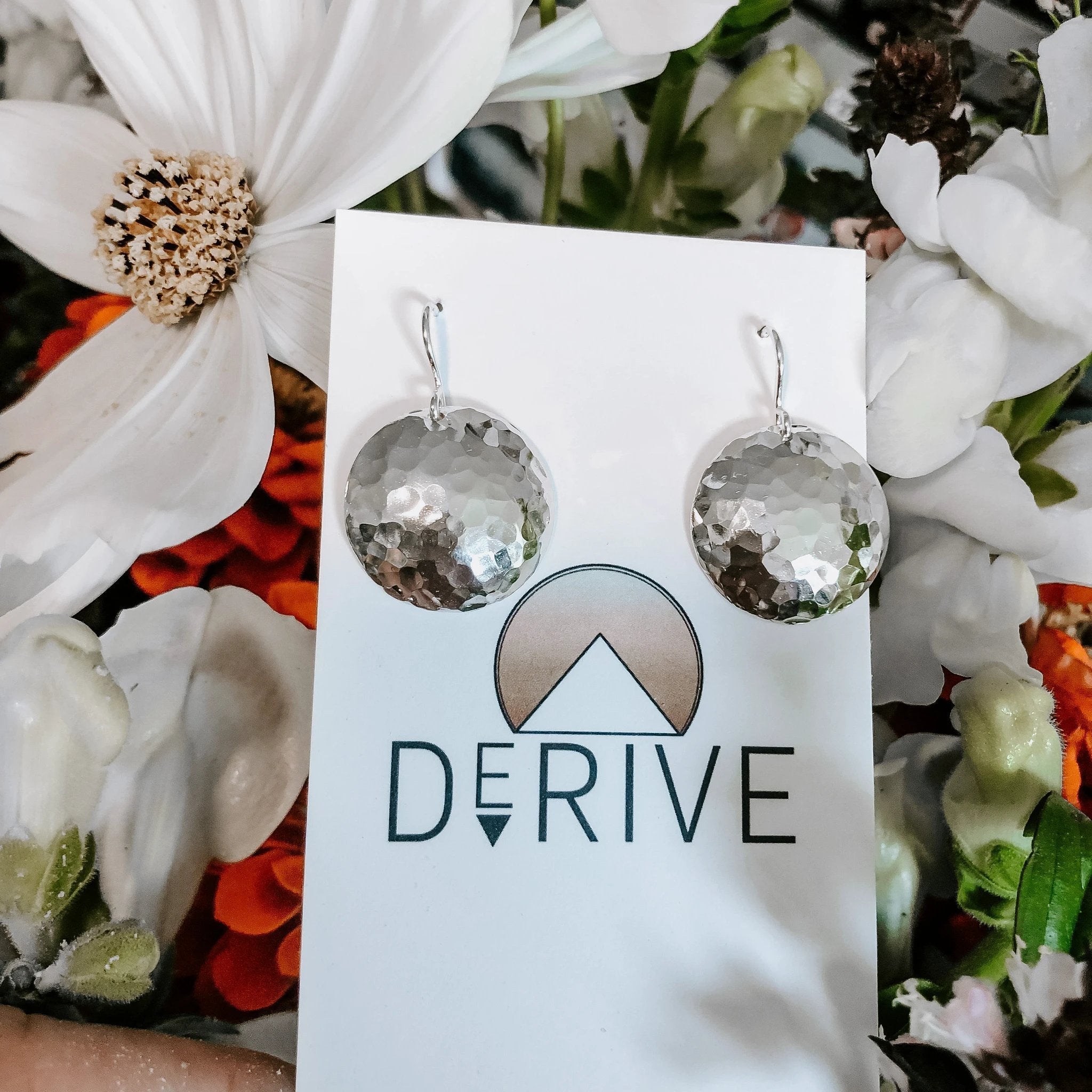 Full Moon Earrings by Derive Jewelry