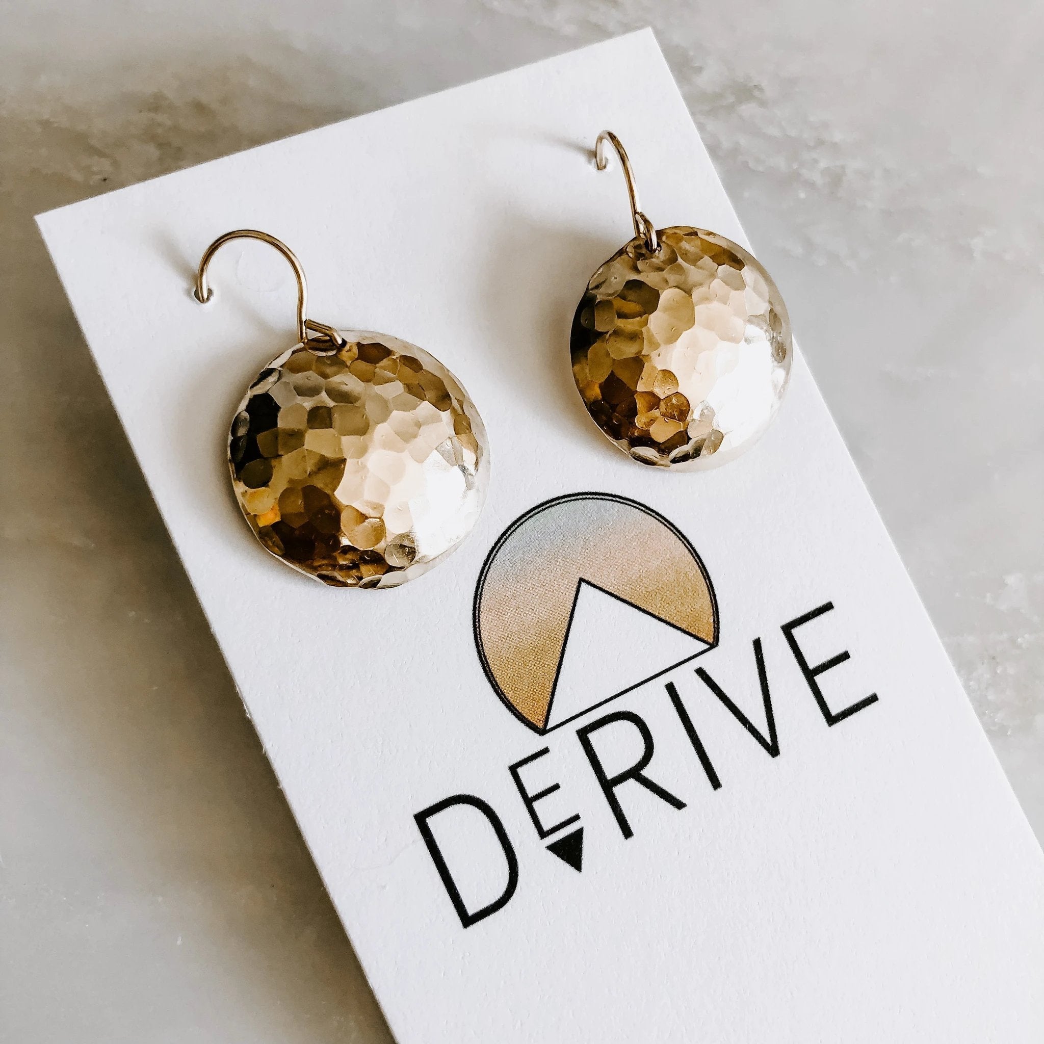 Full Moon Earrings by Derive Jewelry