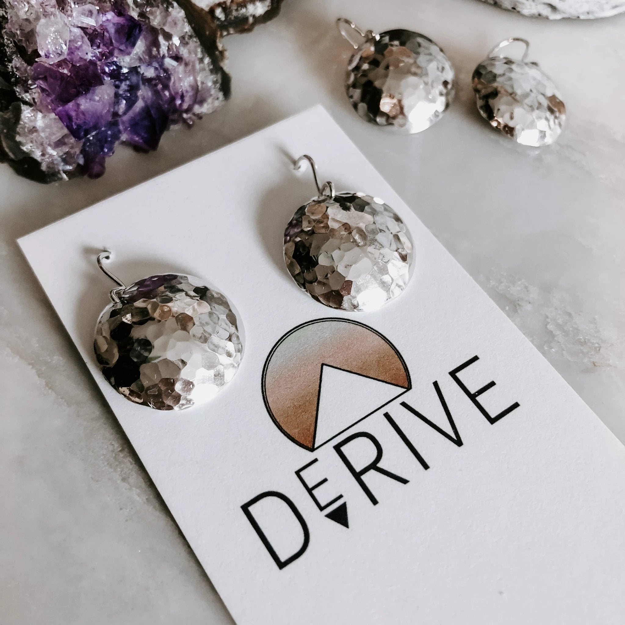 Full Moon Earrings by Derive Jewelry
