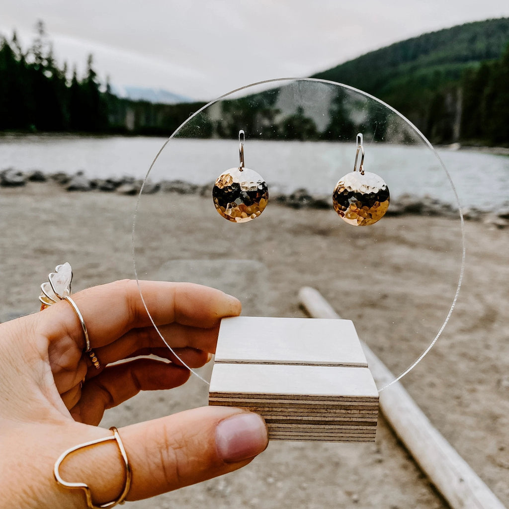 Full Moon Earrings by Derive Jewelry