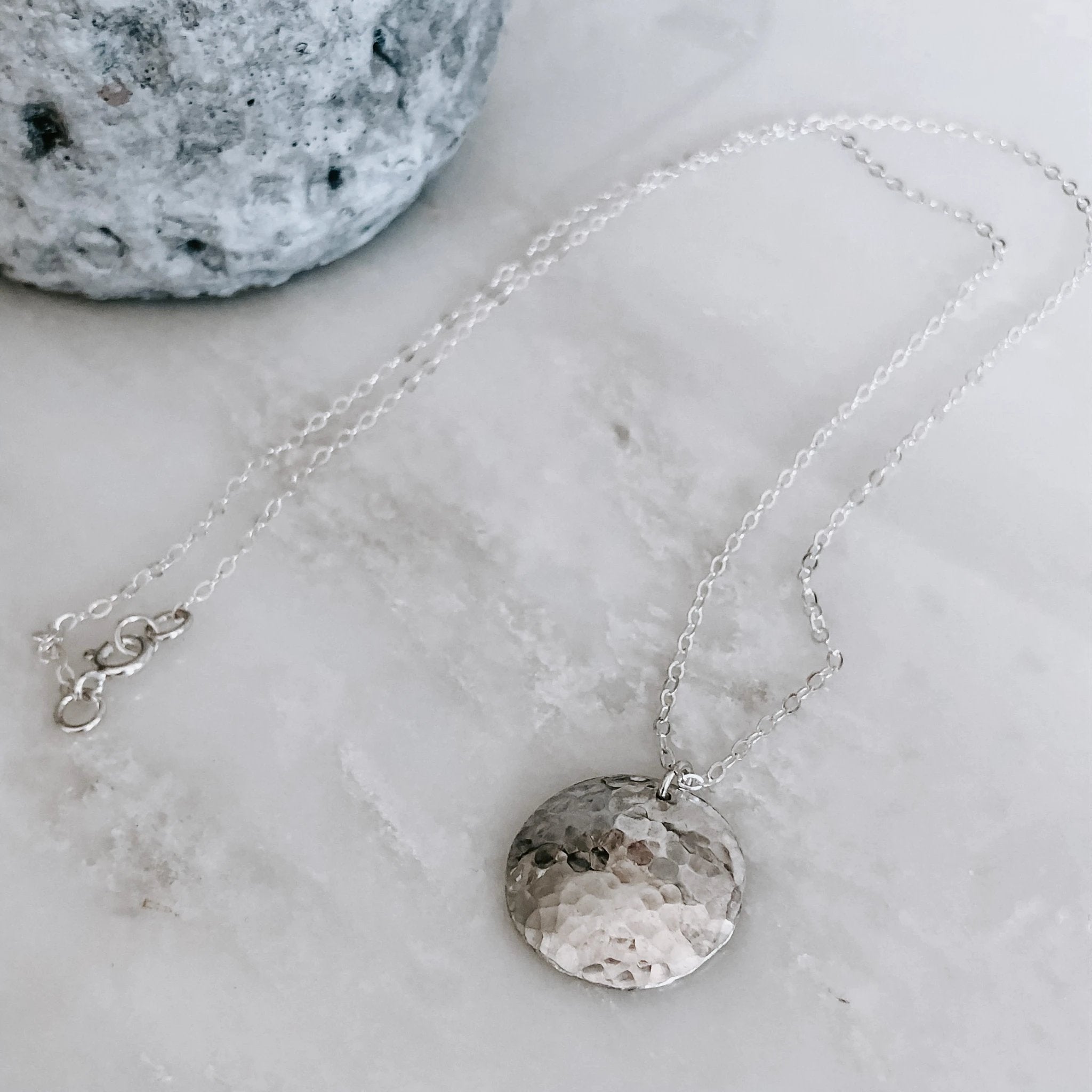 Full Moon Necklace by Derive Jewelry