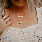 Full Moon Necklace by Derive Jewelry