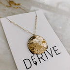 Full Moon Necklace by Derive Jewelry
