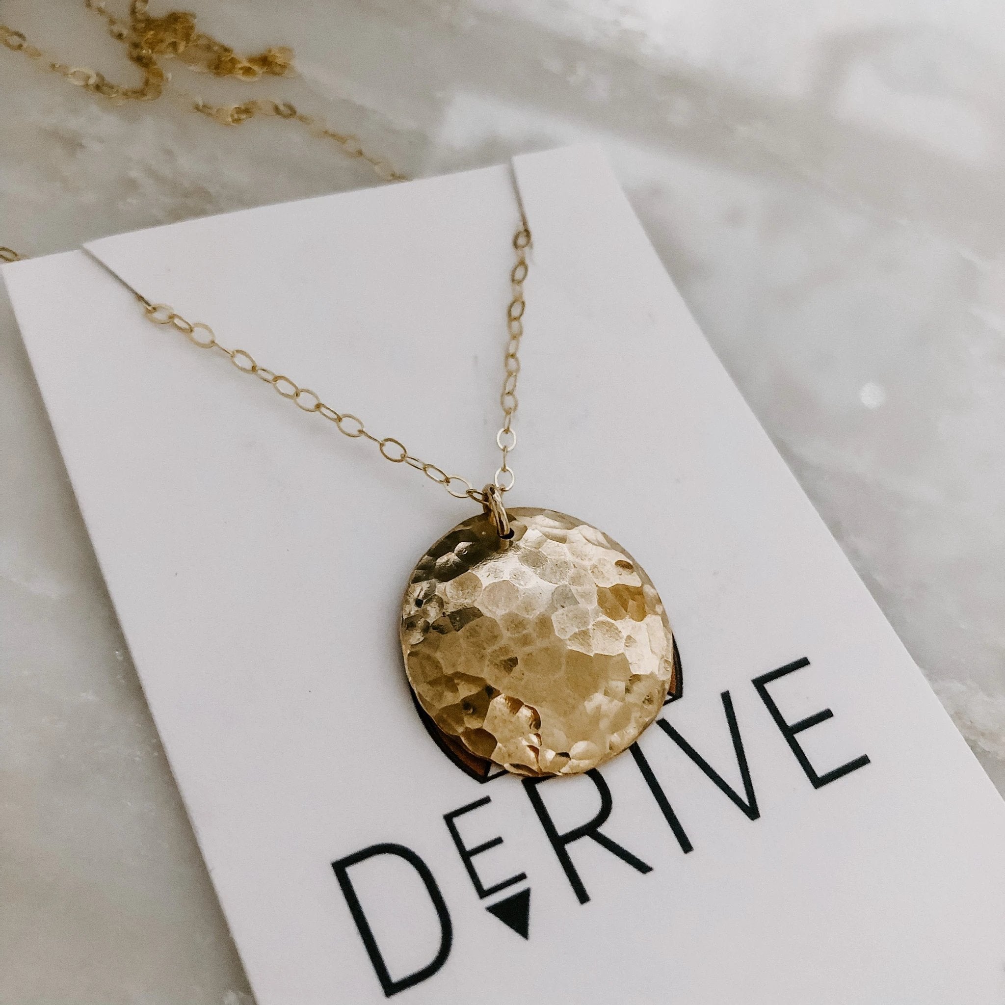 Full Moon Necklace by Derive Jewelry