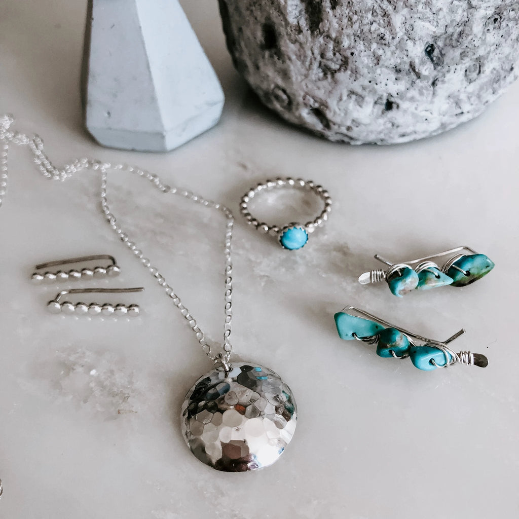 Full Moon Necklace by Derive Jewelry