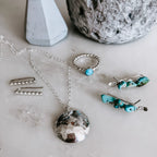 Full Moon Necklace by Derive Jewelry