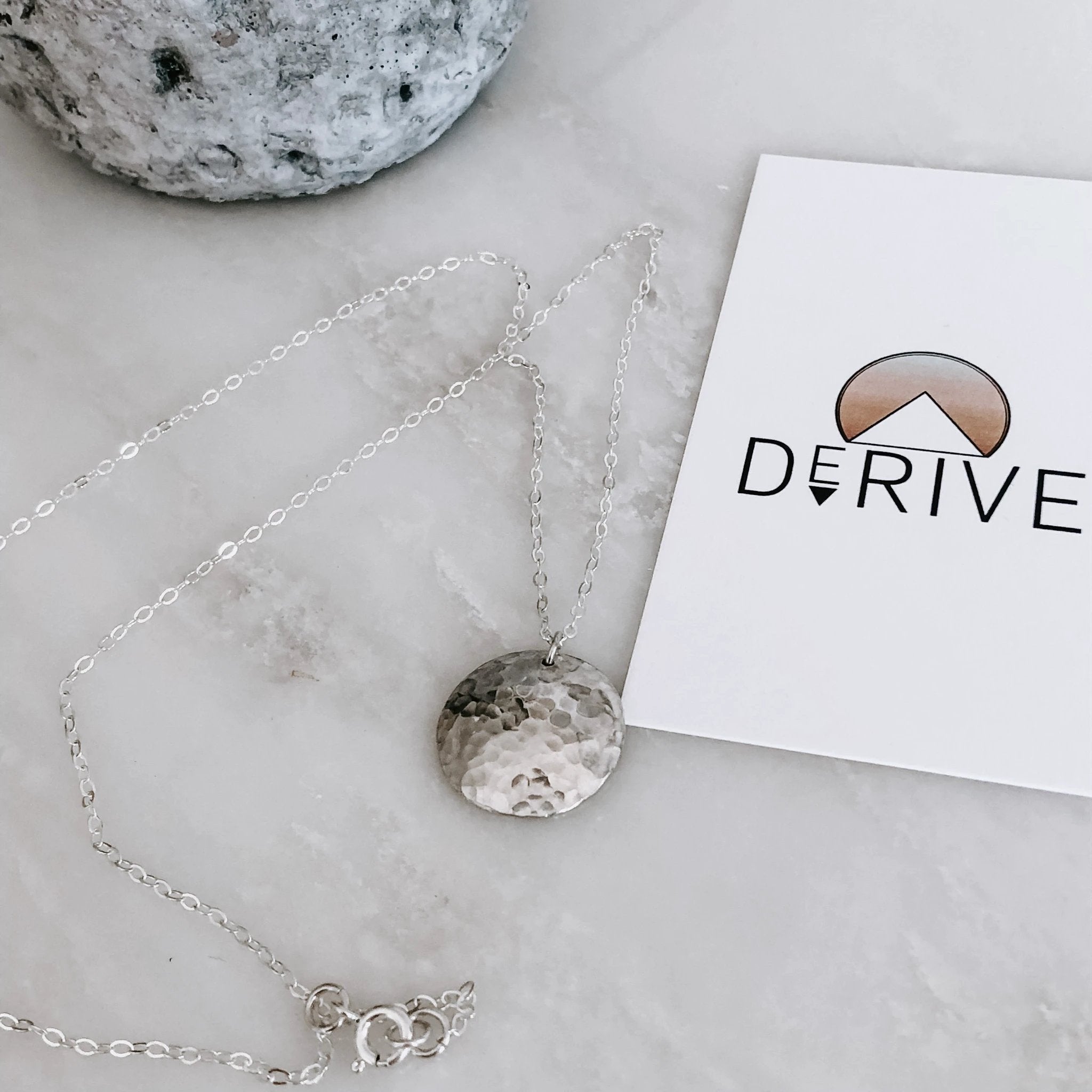 Full Moon Necklace by Derive Jewelry