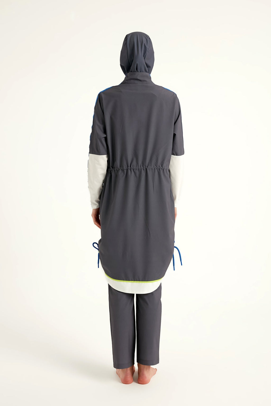 Fume Full Coverage Modest Swimwear Burkini Set M2514 Covered Burkini Swimwear La Vie Bien Fume Full Coverage Modest Swimwear Burkini Set M2514