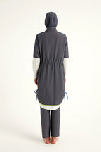 Fume Full Coverage Modest Swimwear Burkini Set M2514 Covered Burkini Swimwear La Vie Bien Fume Full Coverage Modest Swimwear Burkini Set M2514