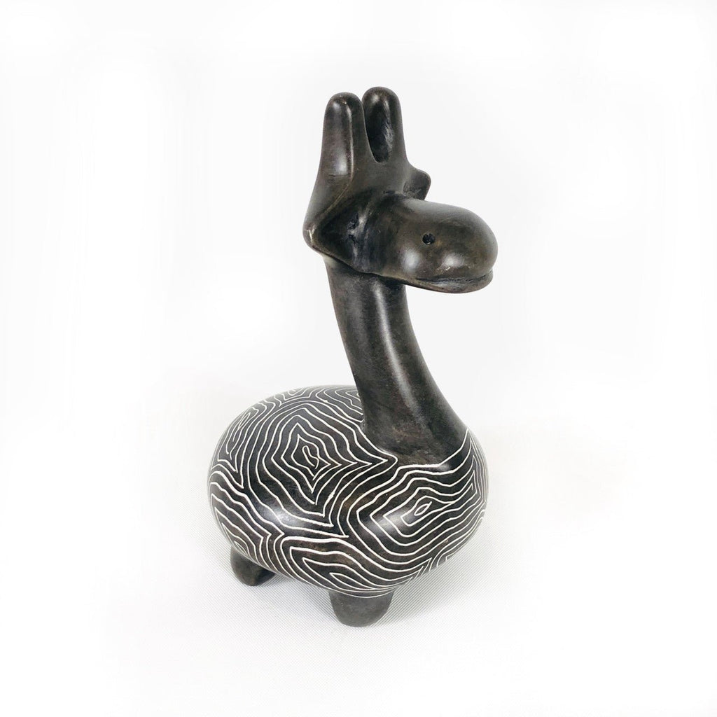 Funky Gray Giraffe - Soapstone La Vie Bien Funky Gray Giraffe - Soapstone