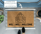 Funny DJ Doormat by Nickel Designs Custom Doormats