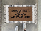 Funny Dog Doormat by Nickel Designs Custom Doormats
