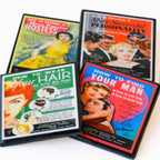 Funny, retro (and dubious) Advice for Women Coasters coaster set La Vie Bien Funny, retro (and dubious) Advice for Women Coasters