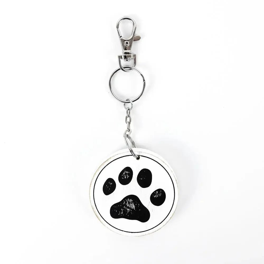 Fur Mama Key Chain | Paw Print Pet Mom Accessory Keychain La Vie Bien Fur Mama Key Chain | Paw Print Pet Mom Accessory
