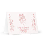 Für meine tante Greeting card by La Vie Bien
