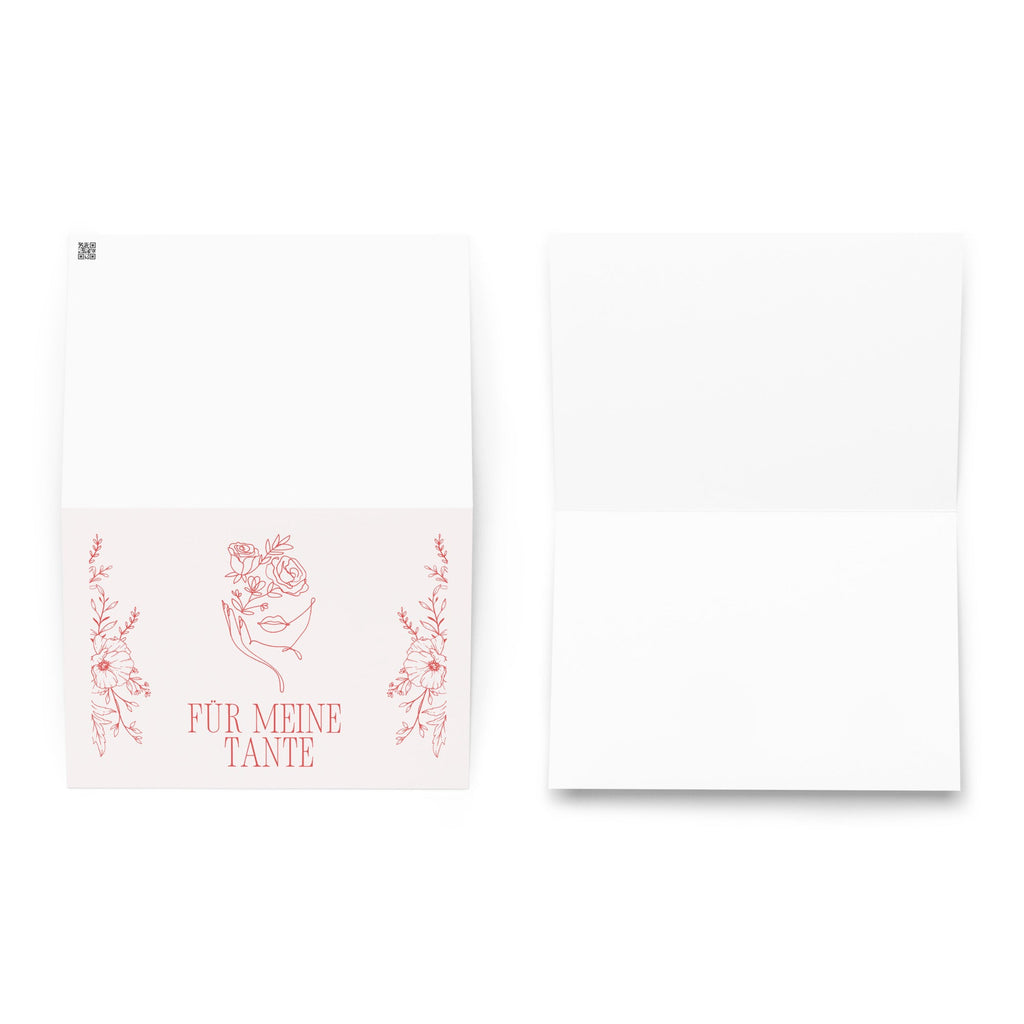 Für meine tante Greeting card