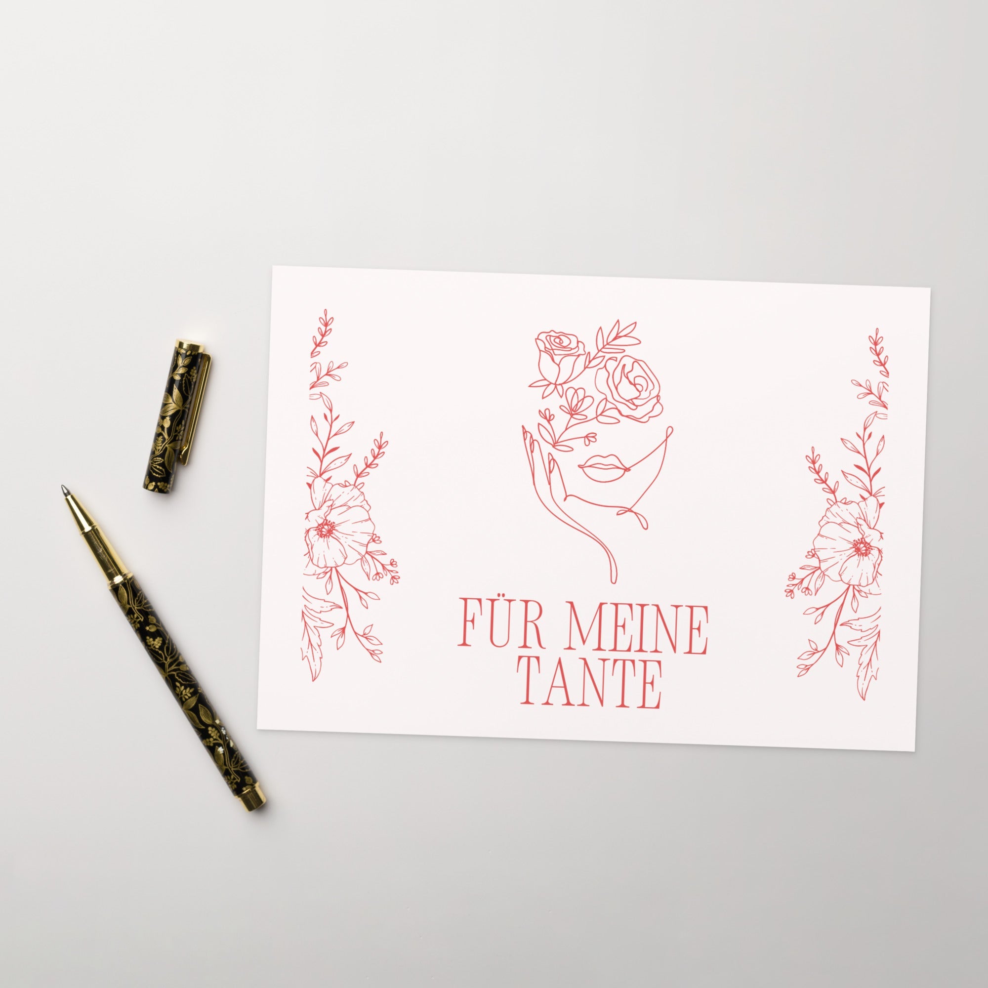 Für meine tante Greeting card
