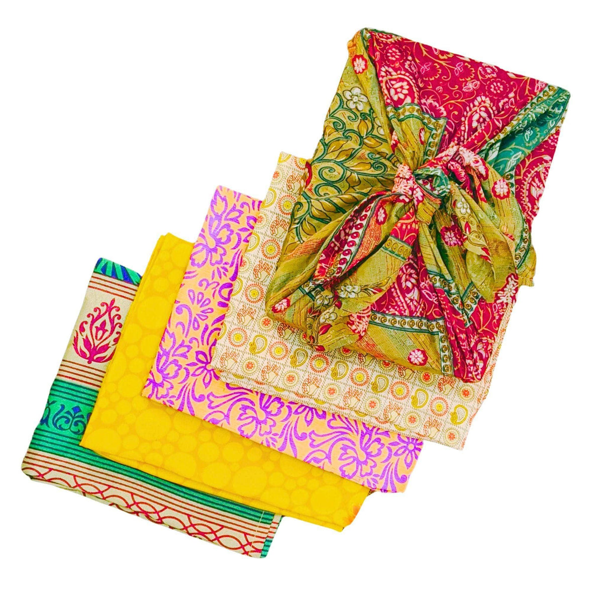 Furoshiki Reusable Wrapping Cloth Clothing and Accessories La Vie Bien Furoshiki Reusable Wrapping Cloth