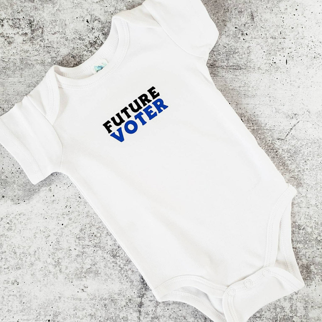 FUTURE VOTER Baby Bodysuit or Toddler Tee Shirt Baby and Kids La Vie Bien FUTURE VOTER Baby Bodysuit or Toddler Tee Shirt