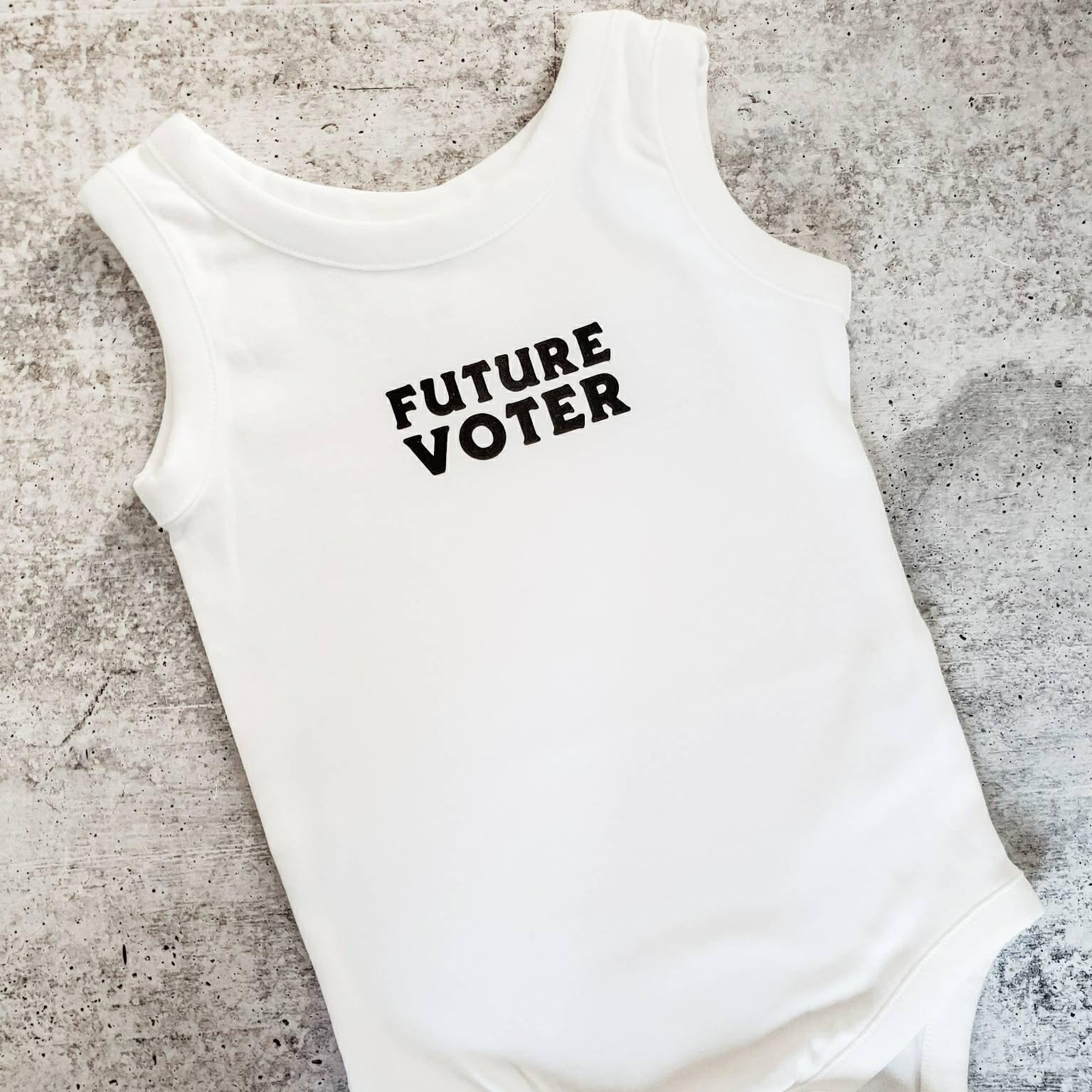 FUTURE VOTER Gift Box for Feminist Mom and Baby Gift Boxes La Vie Bien FUTURE VOTER Gift Box for Feminist Mom and Baby