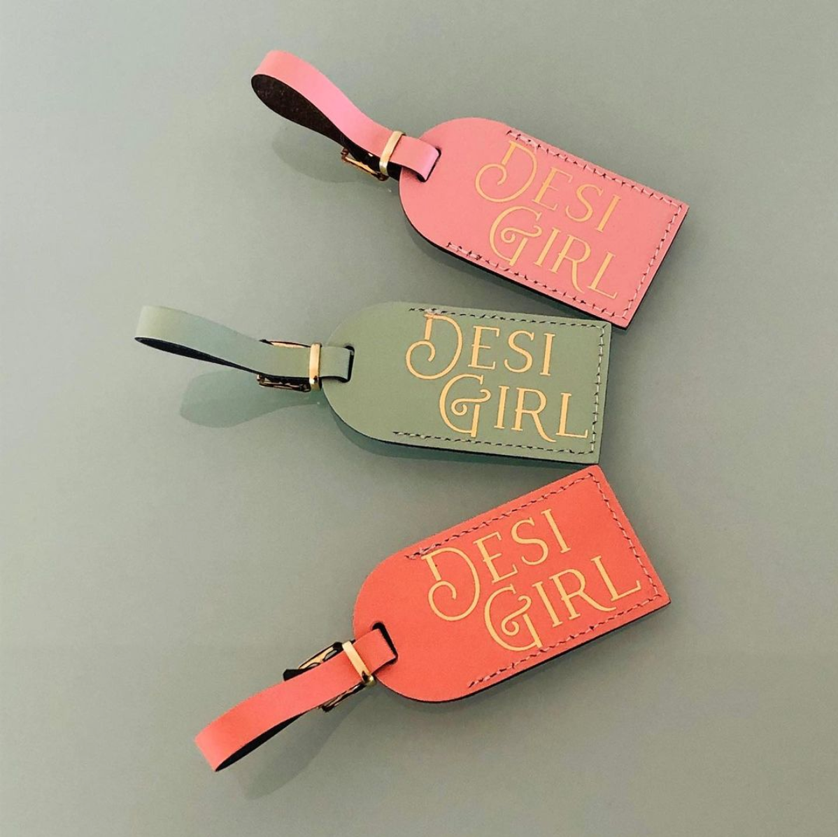 Desi Girl Luggage Tag