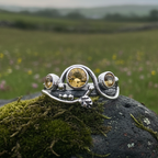 Wild Irish Rose Ring in Sterling Silver