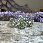 Wild Irish Rose Ring in Sterling Silver