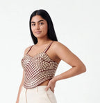 2124 - Backless blouse