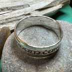 Gaelic Anam Cara Soulmate Ring in Sterling Silver Ring La Vie Bien Gaelic Anam Cara Soulmate Ring in Sterling Silver