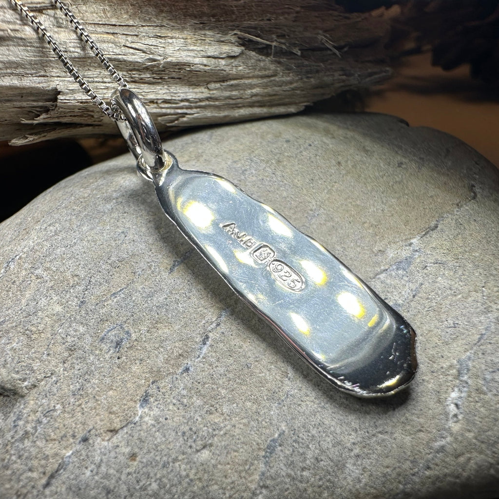 Gaelic Brave Ogham Necklace - Made in Ireland Pendant La Vie Bien Gaelic Brave Ogham Necklace - Made in Ireland