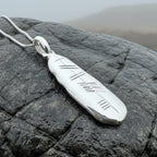 Gaelic Brave Ogham Necklace - Made in Ireland Pendant La Vie Bien Gaelic Brave Ogham Necklace - Made in Ireland
