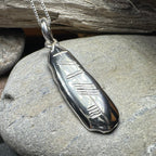 Gaelic Brave Ogham Necklace - Made in Ireland Pendant La Vie Bien Gaelic Brave Ogham Necklace - Made in Ireland