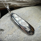 Gaelic Brave Ogham Necklace - Made in Ireland Pendant La Vie Bien Gaelic Brave Ogham Necklace - Made in Ireland