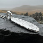Gaelic Courage Ogham Necklace - Made in Ireland Pendant La Vie Bien Gaelic Courage Ogham Necklace - Made in Ireland