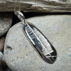 Gaelic Courage Ogham Necklace - Made in Ireland Pendant La Vie Bien Gaelic Courage Ogham Necklace - Made in Ireland