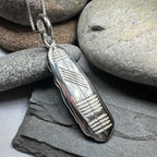 Gaelic Ireland Ogham Necklace - Made in Ireland Pendant La Vie Bien Gaelic Ireland Ogham Necklace - Made in Ireland