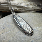 Gaelic Ireland Ogham Necklace - Made in Ireland Pendant La Vie Bien Gaelic Ireland Ogham Necklace - Made in Ireland