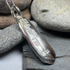 Gaelic My Heart Ogham Necklace - Made in Ireland Pendant La Vie Bien Gaelic My Heart Ogham Necklace - Made in Ireland