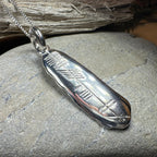 Gaelic My Heart Ogham Necklace - Made in Ireland Pendant La Vie Bien Gaelic My Heart Ogham Necklace - Made in Ireland