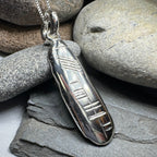 Gaelic Warrior Ogham Necklace - Made in Ireland Pendant La Vie Bien Gaelic Warrior Ogham Necklace - Made in Ireland